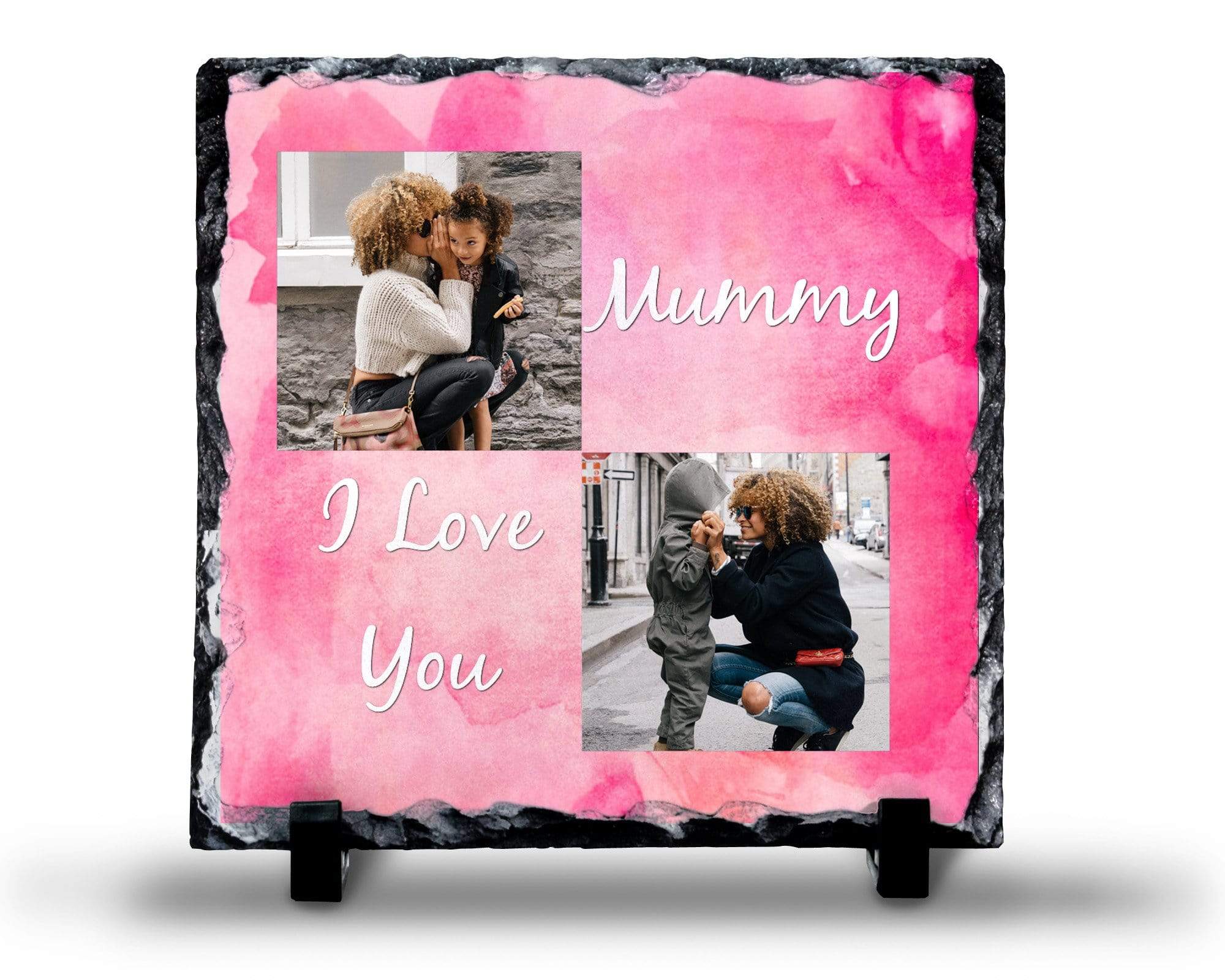 Watercolour Photo Rock Slate